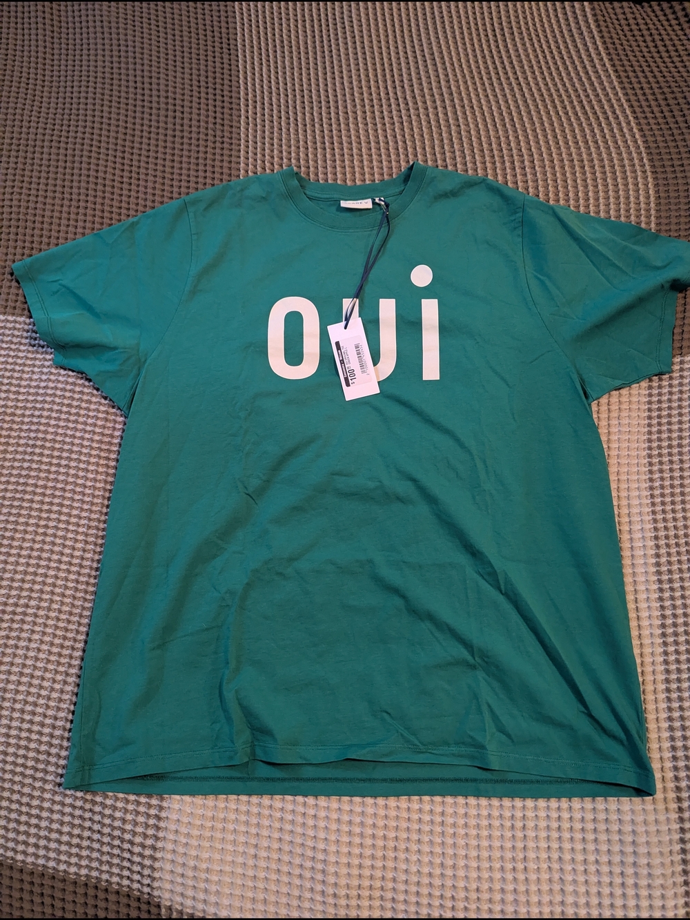 Clare V 'OUI' Original T-Shirt - Picture 4 of 11
